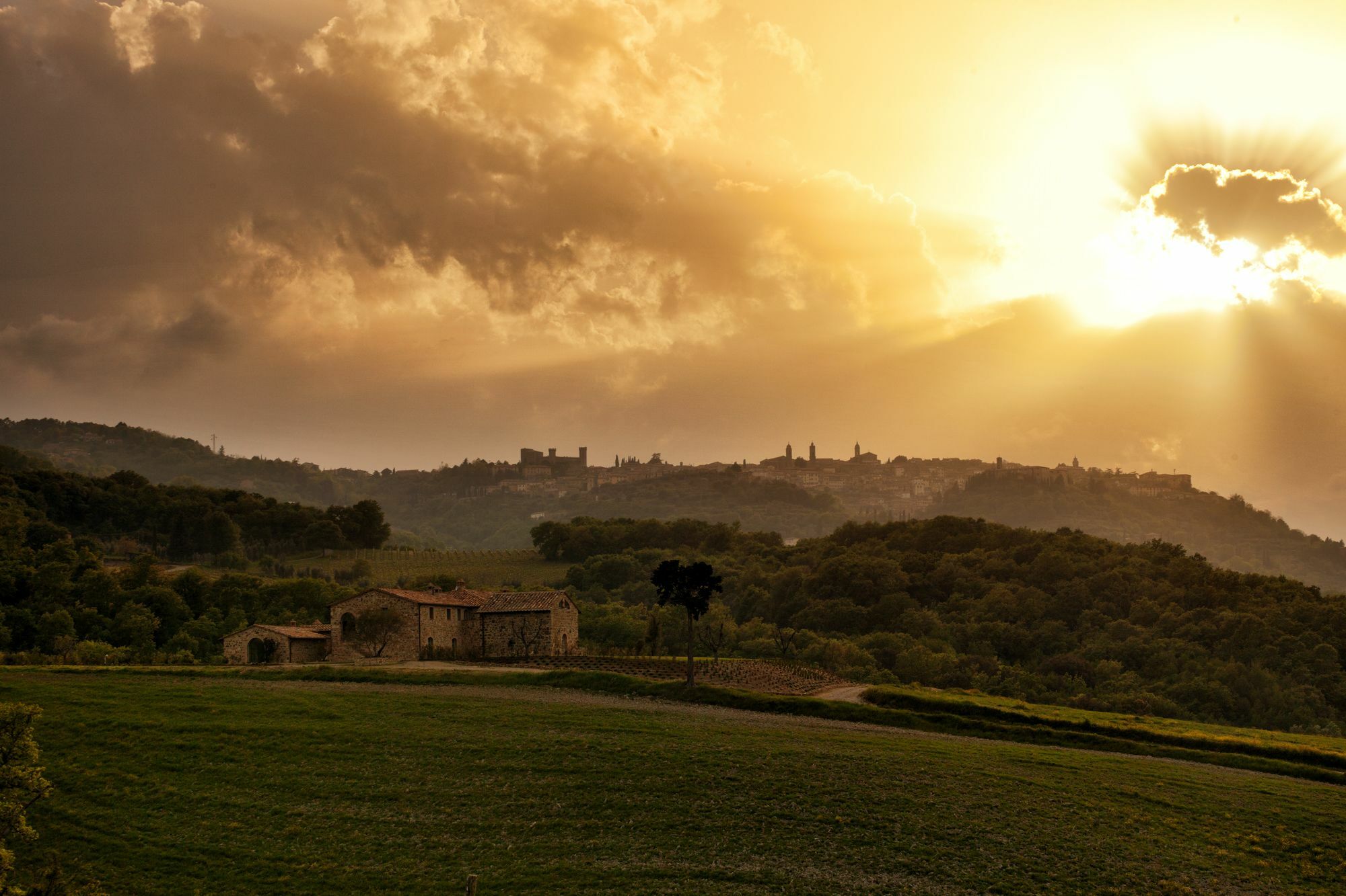Casanova Di Neri Relais Villa Montalcino Eksteriør bilde